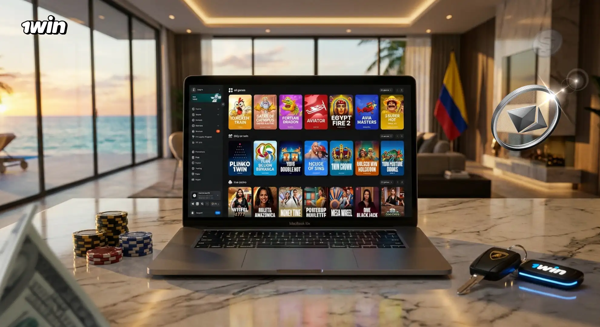 Juega en 1win Colombia: Bono, Slots y Apuestas 2026 